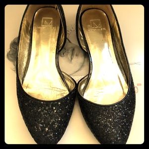 Material girl sparkly flats